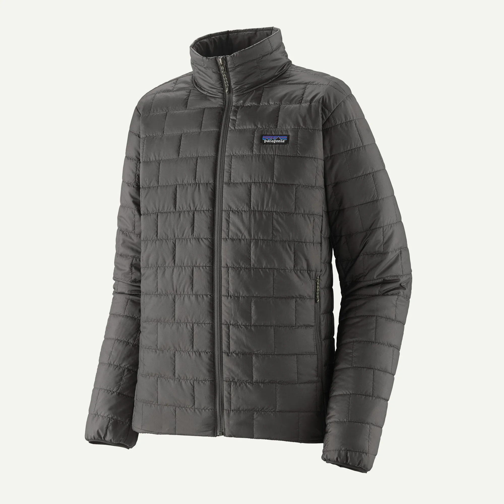Patagonia Nano Puff Jacket in Forge Grey, plate 1