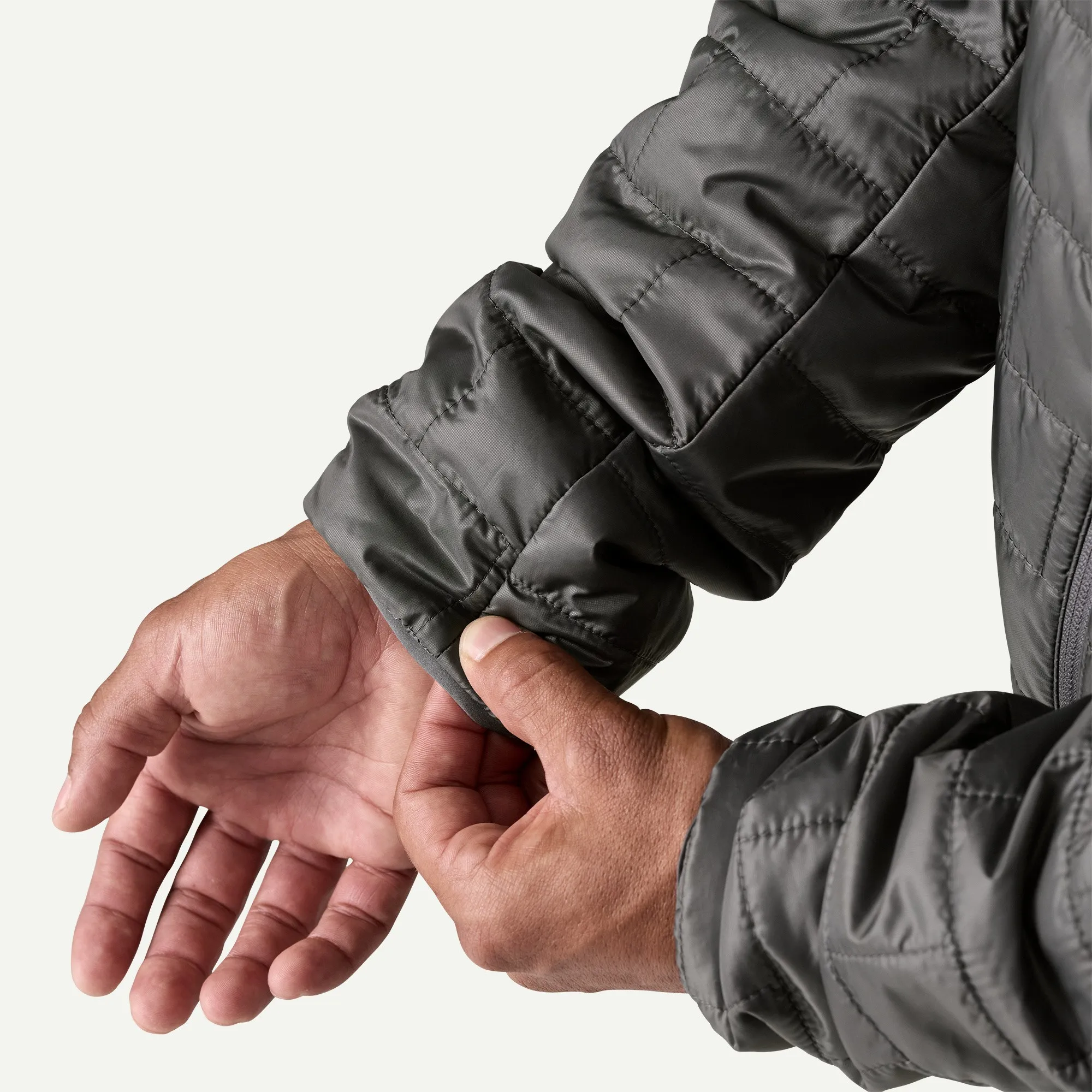 Patagonia Nano Puff Jacket in Forge Grey, plate 6