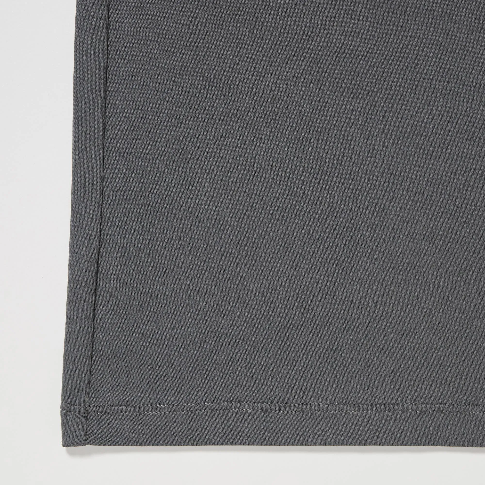 Uniqlo SUPIMA Cotton T-Shirt in 07 Gray, plate 8