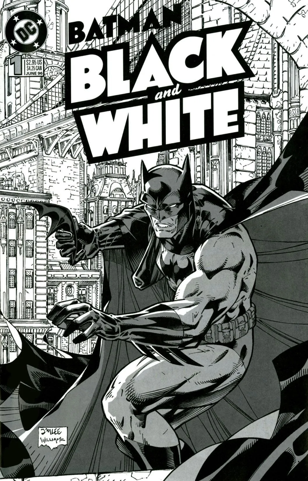 Batman: Black & White (1996), plate 1