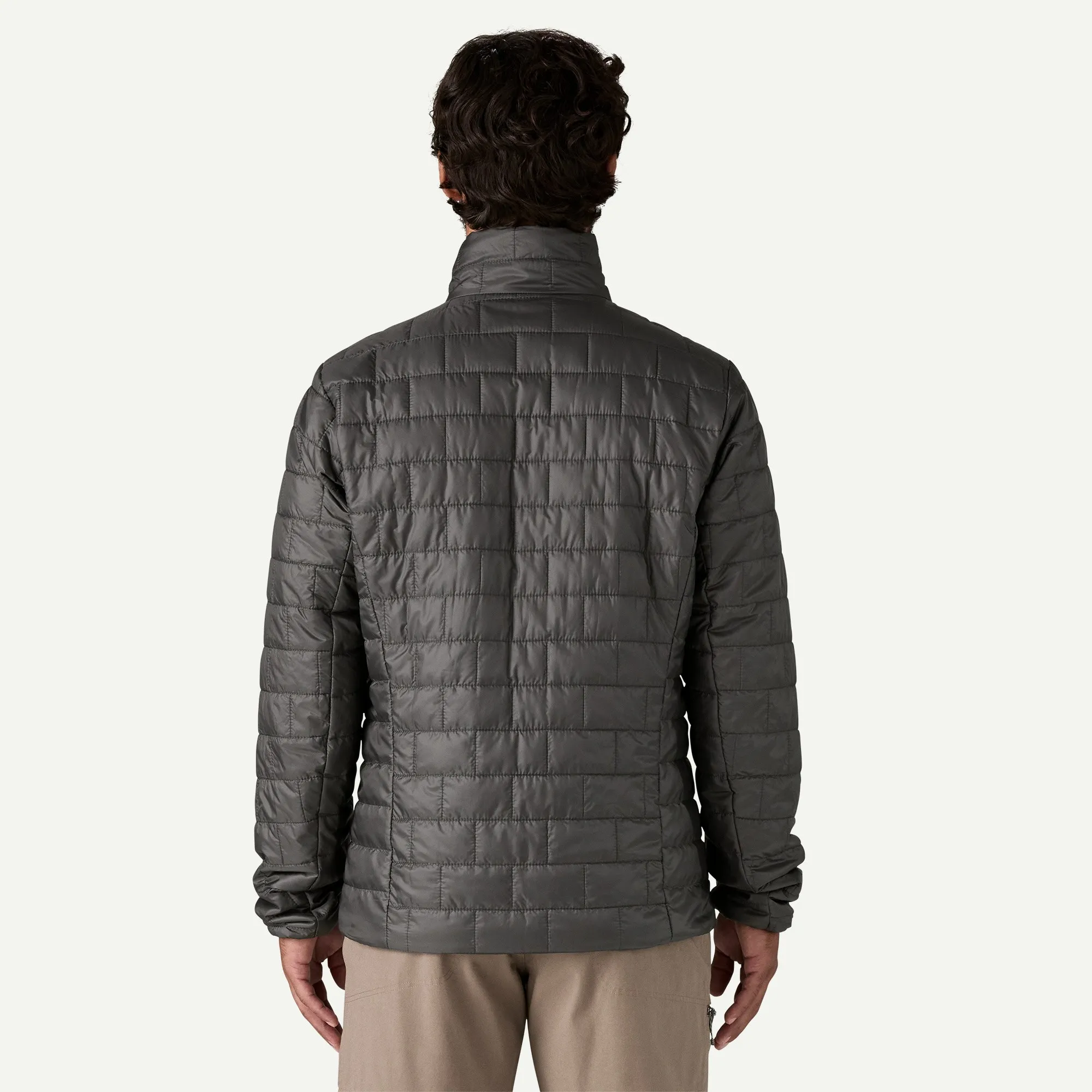 Patagonia Nano Puff Jacket in Forge Grey, plate 3