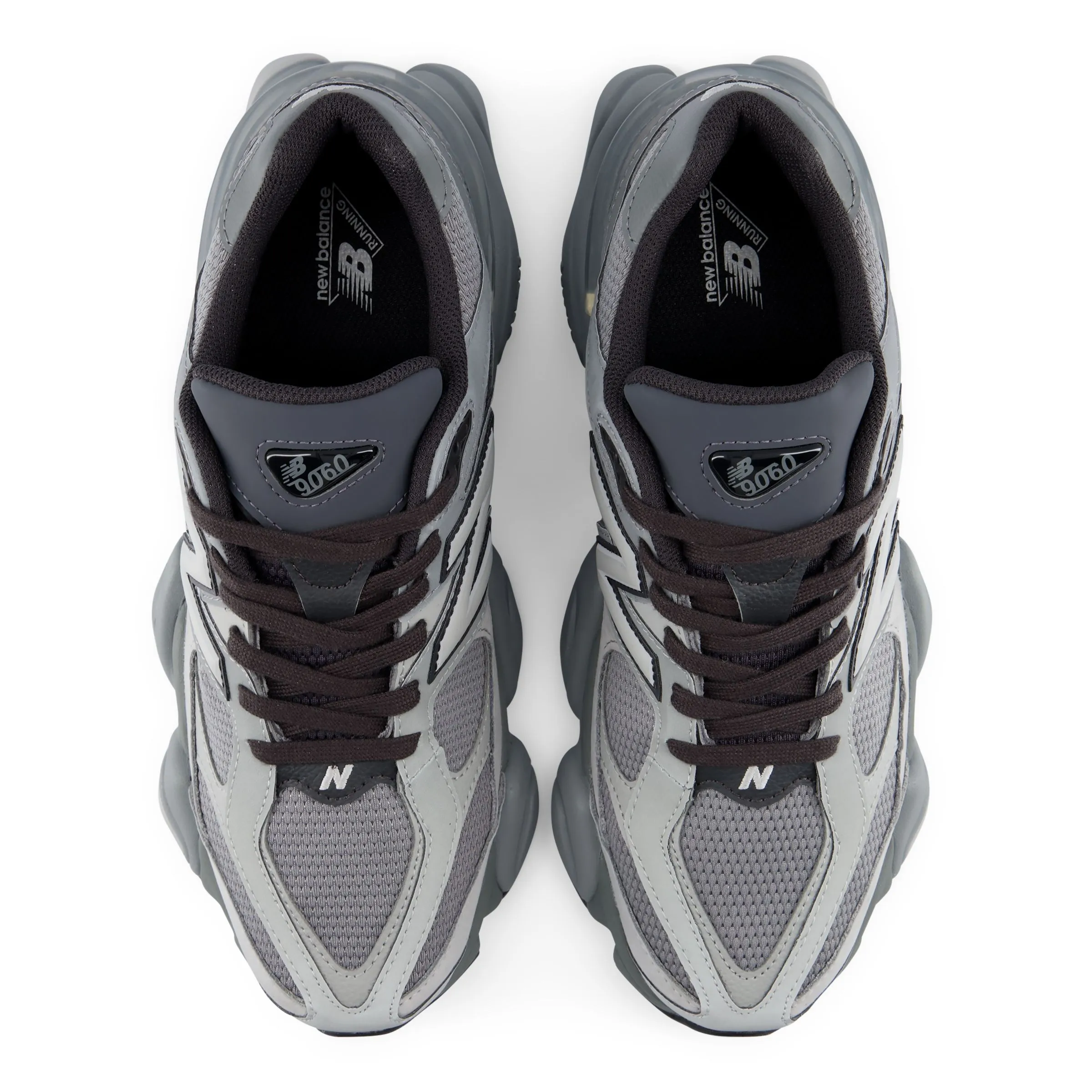 New Balance 9060 Slate Grey with Harbor Grey, plate 4