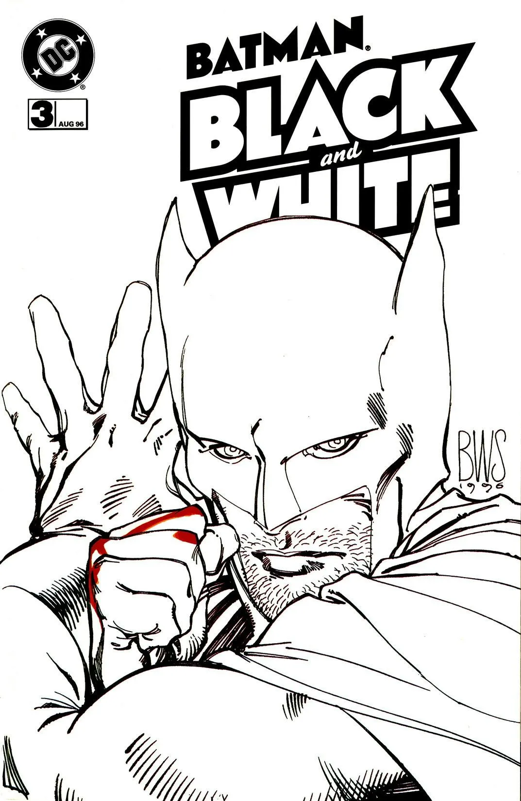 Batman: Black & White (1996), plate 2