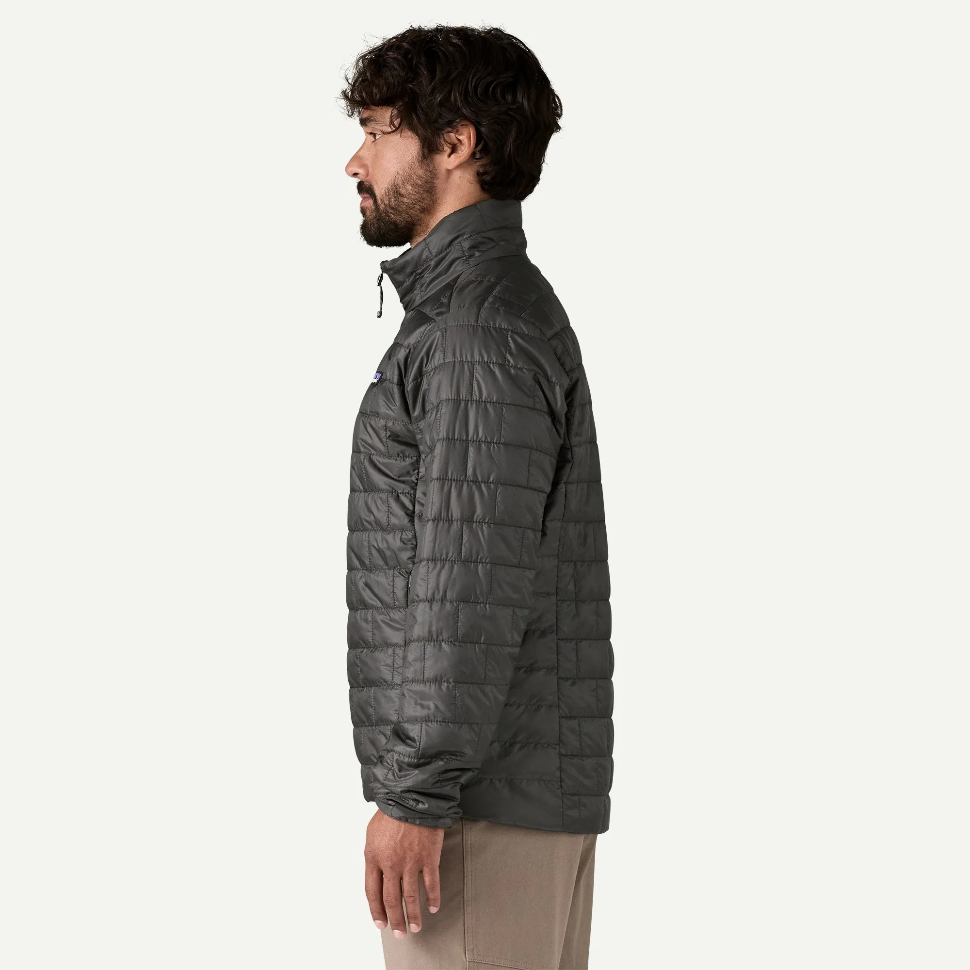 Patagonia Nano Puff Jacket in Forge Grey, plate 4