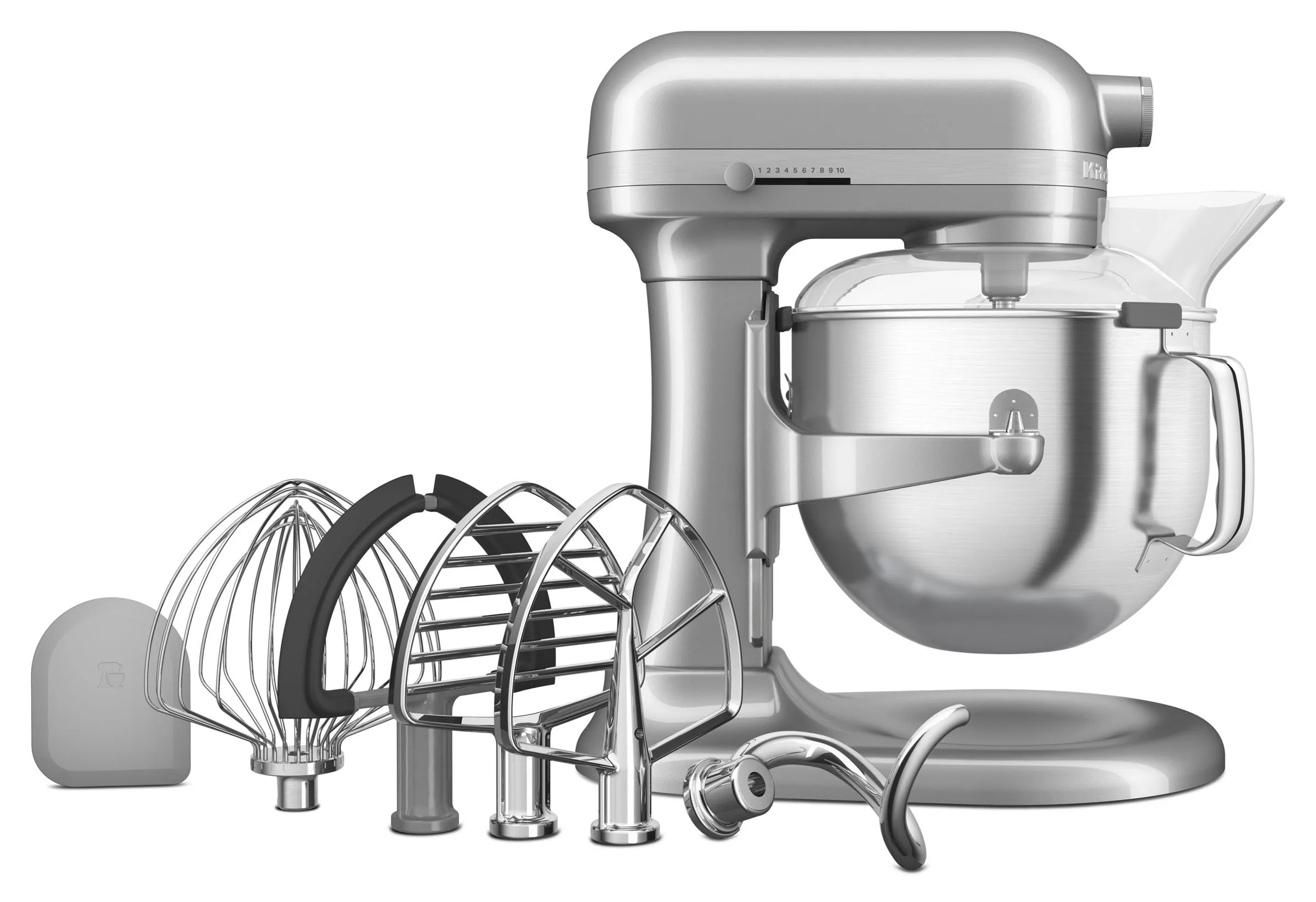 KitchenAid bowl-lift stand mixers in Contour Silver, plate 6
