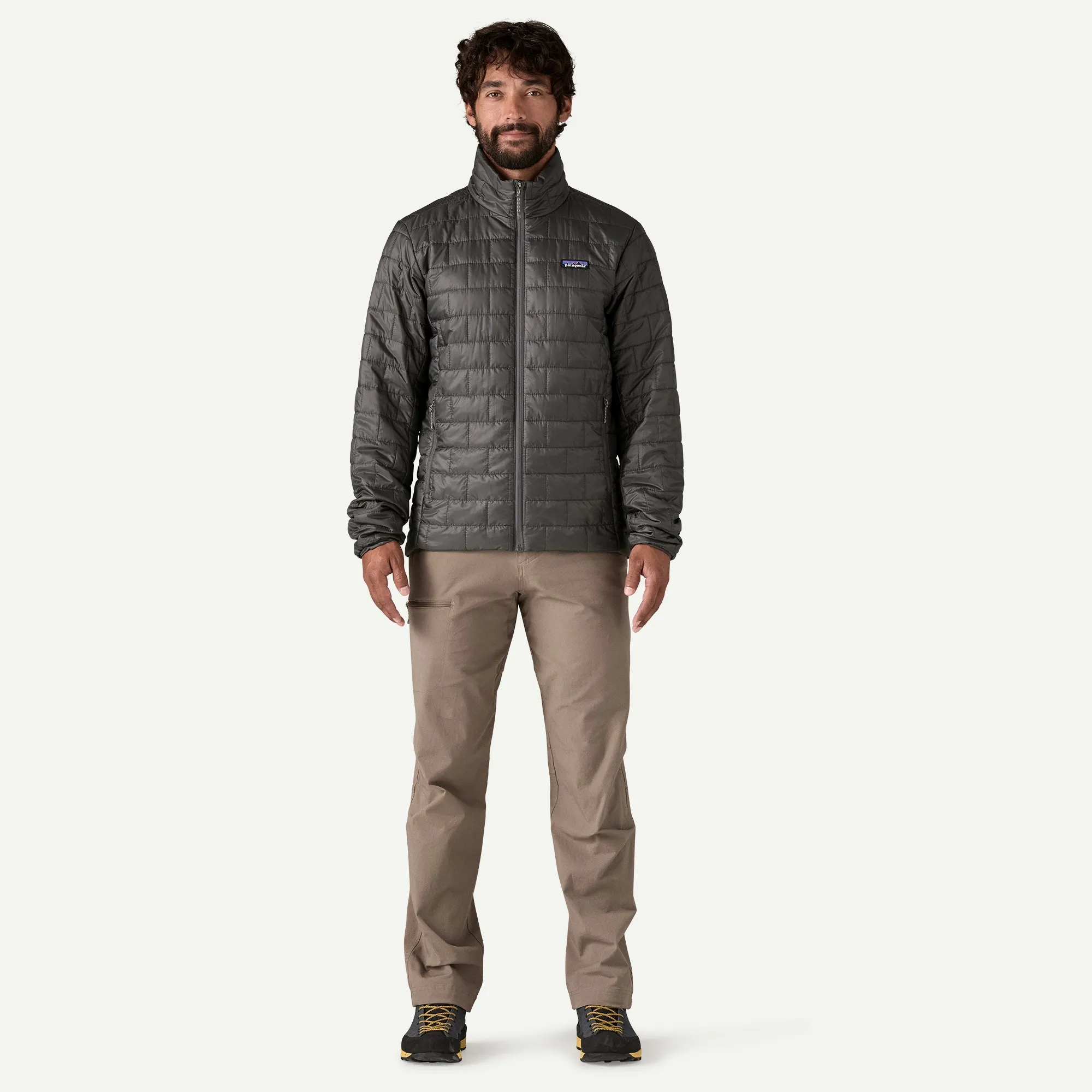 Patagonia Nano Puff Jacket in Forge Grey, plate 7